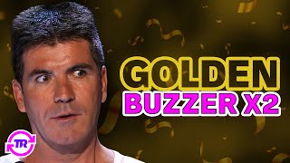 AGT Acts That Got the GOLDEN BUZZER TWICE [upl. by Martijn]