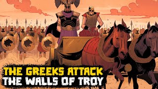 The Greeks Attack the Walls of Troy  The End of a Hope  The Trojan War Saga Ep12See U in History [upl. by Lennie606]