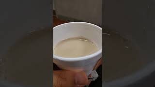 Hot decaffeinated milk tea [upl. by Arted]