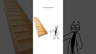 Falling Down The Stairs 😅 Animation Meme Orig ​⁠raxdflipnote shorts [upl. by Eimareg]