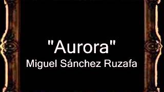 Aurora  Miguel Sánchez Ruzafa BM [upl. by Wilhelm54]