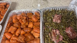 Delicious Canned Yams amp Savory Stewed Green Beans for 60 to 70 Guest [upl. by Malsi751]