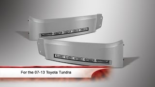 0713 Toyota Tundra Daytime LED Running Lights  XSPX Model Look  Woswitch [upl. by Edyaj]