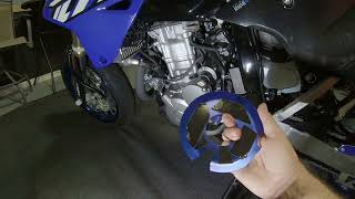 Suzuki DRZ 400 SM Case Saver Install [upl. by Phira]