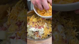 Loaded Potato Casserole food cooking tasty [upl. by Adnoel]