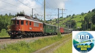 100 Jahre Lötschbergbahn Nord und Südrampenfest 2013 [upl. by Kcered735]