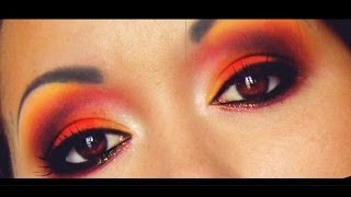 Sunset Makeup Tutorial HD [upl. by Nawuq]