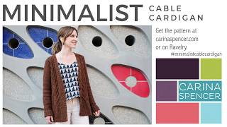 Minimalist Cable Cardigan [upl. by Agosto152]