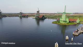 Explore Zaanse Schans Holland’s Historic Windmill Village 🇳🇱🌬️ [upl. by Erdah95]