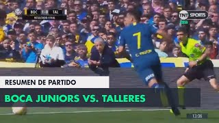 Resumen de Boca Juniors vs Talleres 10  Fecha 1  Superliga Argentina 20182019 [upl. by Boleyn]