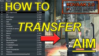 Best Ways to Transfer Kovaaks Aim into your Favorite Game [upl. by Rebna981]