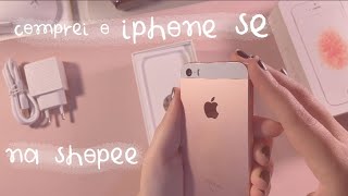 COMPREI O IPHONE SE DE 2016 NA SHOPEE Será que valeu a pena Ainda vale em 2024 [upl. by Giffie985]