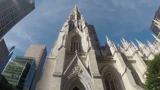 Outside St Patrick’s Cathedral New York City [upl. by Euqininod]