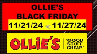 OLLIES BARGAIN BLACK FRIDAY 112124  112724 [upl. by Aerdnad]