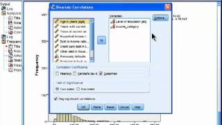 Spearman Correlation  SPSS part 2 [upl. by Okimuk948]