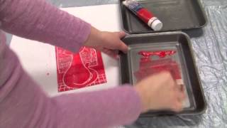 elementary printmaking tutorial [upl. by Edrei296]