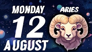 ARIES ♈ VERY STRONG☢️⛔ THIS TAROT SAYS EVERYTHING🤦‍♀️ HOROSCOPE FOR TODAY August 12 2024 [upl. by Hsima]