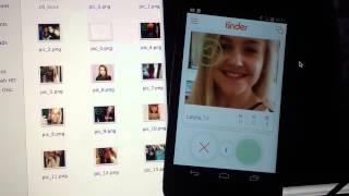 Automatic Tinder hack [upl. by Nelleoj]