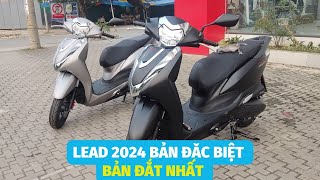 Lead 2024 bản đặc biệt màu nhám Review Lead 125cc bản màu đen nhám bạc nhám lead2024 [upl. by Hickey]