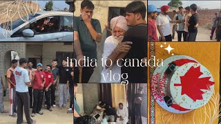 INDIA TO CANADA EMOTIONAL VIDEO [upl. by Namus]