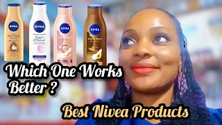 NIVEA LOTIONS  WHICH ONE IS THE BEST  RECOMMENDATIONS [upl. by Elleynad]