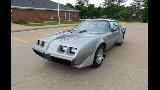 1979 Trans AM 10th Anniversary Special Edition 400 Four Speed 31xxx miles [upl. by Hilleary262]