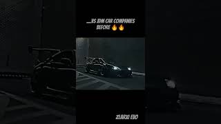 JDM car companies now vs before 😈🔥automobilejdmedit [upl. by Pedersen]