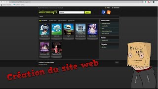 Crée son site de streaming de A à Z gratuit Part 1 Création du site web [upl. by Naujd]