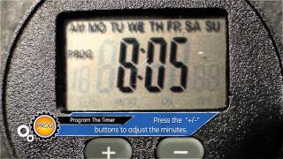 GE  15142 Outdoor Digital Timer  Programing The Timer  part 2 of 6 [upl. by Spillihp]