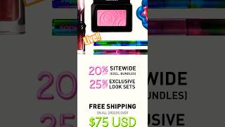 Kaleidos Indie Brand  Black Friday Sale kaleidosmakeup indie makeup eyeshadow blush [upl. by Hamner]