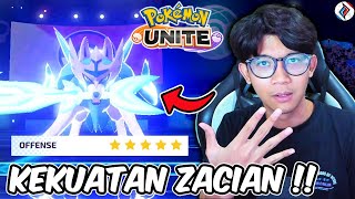 WAJIB DI NERF  TUTORIAL DAN BUILD POKEMON BARU TEROP ZACIAN  Pokemon Unite Indonesia [upl. by Eylloh]