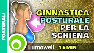 Ginnastica Posturale Per La Schiena [upl. by Lenora]