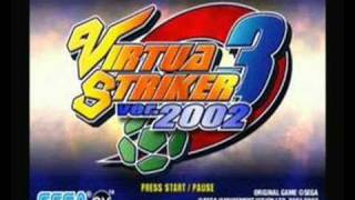 Virtua Striker 3 Version 2002 Intro Sega Nintendo Gamecube Pal Version [upl. by Rabelais615]