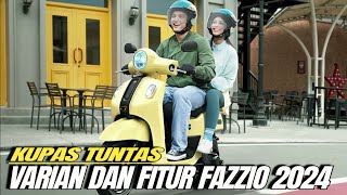 GAK MAU KALAH DARI HONDA SCOOPY INI VARIAN DAN FITUR YAMAHA FAZZIO 2024  MasMas Update [upl. by Adai]