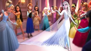 Elsa Returns Kristoff proposes to Anna Frozen 2 Clip [upl. by Karwan]