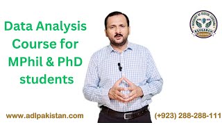 Data Analysis for MPhil and PhD Students Made Easy  Research Methods  Hindi  Luqman Tauheed [upl. by Kehsihba]