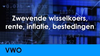 Zwevende wisselkoers rente inflatie bestedingen  Economie voor vwo  Wereldeconomie [upl. by Malka810]