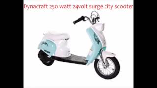 Dynacraft 24volt Surge City Scooter [upl. by Oremar]