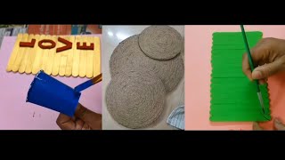 DIY amazing wall hanging decoration ideas  home decor design [upl. by Nnylirret584]