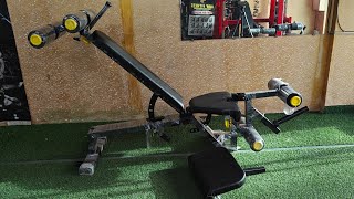 Best Gym Bench in India  Multi gym set  Gym market in Delhi [upl. by Laicram]