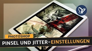 Photoshop Tutorial Pinsel und JitterEinstellungen [upl. by Schnapp890]