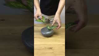 石の上にもカラー zantedeschia on the stone いけばな 生け花 ikebana japaneseculture 暮らし カラー [upl. by Pratte]