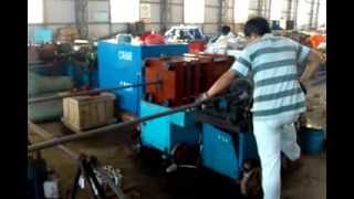 New Forging Machine for the Rebar from CABR Technology Co Ltd [upl. by Oinotnaesoj474]