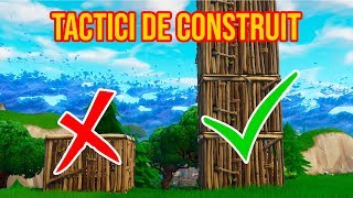 TACTICI DE CONSTRUIT  Fortnite Romania [upl. by Aruasor]