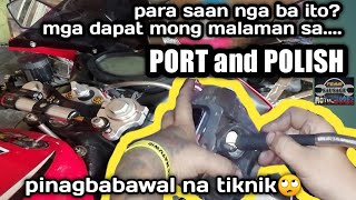 PORT AND POLISH  isa sa sikreto ng malalakas na motorsiklo [upl. by Dleifxam]