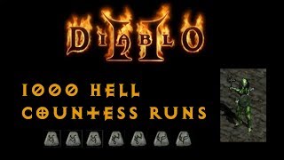 Diablo 2  1000 Countess Runs [upl. by Mcdermott480]