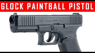 T4E Glock 17 Gen5 Paintball Pistol Shooting Demo MCS [upl. by Atsirc]