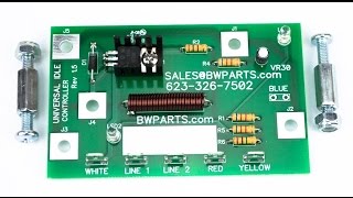 Low Idle PC Board description and installation Lincoln Arc Welder [upl. by Towers]