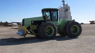 Steiger Cougar 1000 4wd Tractor with dozer blade [upl. by Simmons]