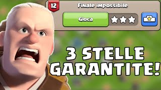 ⭐ COME FARE 3 STELLE NELLA SFIDA quotFINALE IMPOSSIBILEquot  CLASH OF CLANS ITA [upl. by Alah]